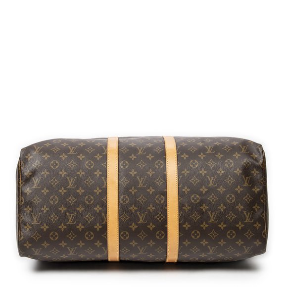 Louis Vuitton Keepall 55 in Brown Monogram Canvas - Picture 6 of 7